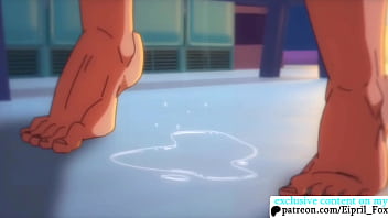 Preview 2 of Nus Norwayn - Hot Emi was Fucked So Hard in the Gym Animated Hentai