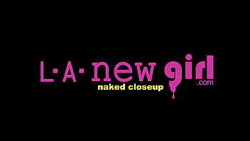 Preview 1 of Stripper Behind The Towel - Sexy teen model shows her sexy body