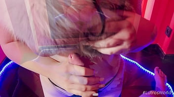 Preview 3 of Indian Aunty Xxxx Videos - CUTE YOUNG CURVY TEEN W/ BIG TITS POV BLOWJOB CIM - DIANA RIUS 4k 60fps