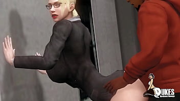 Preview 3 of Pure Family Sex Incest - Boss lady gets fucked like a cheap bitch in exchange for product