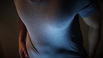Preview 1 of Tattoo Suck Dildo - Intense Post-workout Flexing