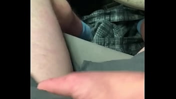 Preview 2 of Sauna Sperma V Pope - Early morning jerk in car wash bay