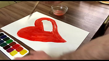 Preview 2 of Big Hips Mother - I MILK Sperm from MY PENIS for A GIFT to All Gay Men in the World!!!! Happy Valentine&#039_s Day Bitches
