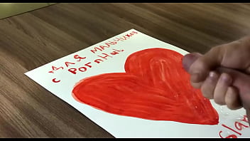 Preview 4 of Big Hips Mother - I MILK Sperm from MY PENIS for A GIFT to All Gay Men in the World!!!! Happy Valentine&#039_s Day Bitches