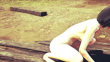 Preview 4 of Old Sexi Videos - On Titans Hentai - Mikasa do a Handjob with cum in her face and uses a dildo - Manga Anime Japanese Asian Game Porn