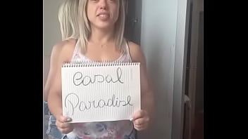 Preview 3 of Kinnor Pussy - V&iacute_deo de verifica&ccedil_&atilde_o casal Paradise