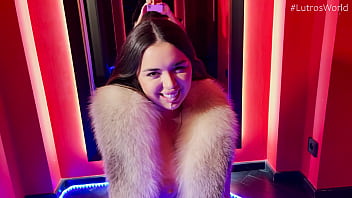 Preview 4 of Heardcor Girl Crying - CUTE YOUNG CURVY TEEN WITH BIG TITS POV BLOWJOB CIM - DIANA RIUS 4k 60fps