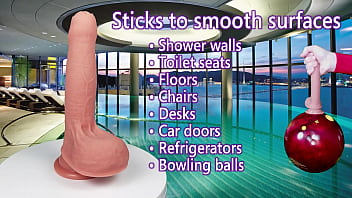 Preview 3 of Sexy Xxx Hot - The Lifeguard by FUKENA - Realistic Uncircumcised Dual Density Silicone Dildo