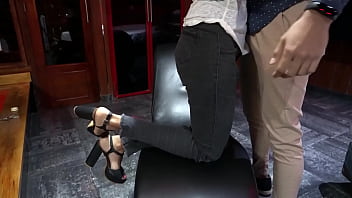 Preview 1 of Tokyo Hot Ria Sakurai - Me follo a mi jefe en San Valentin | Milf Latina