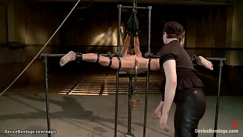 Preview 4 of Granny Grandson Anal - Lesbian in extreme bondage ass fucked
