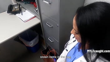 Preview 1 of A Assjob - Busted! Medical Professional&#039_s Rock-Bottom Moment - Sheena Ryder | MylfCaught