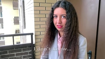 Preview 1 of Beauty Long Legs - Sex with a stranger for money!
