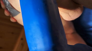 Preview 2 of Husband Look Wife Fucking - My first anal dildo fuck close up