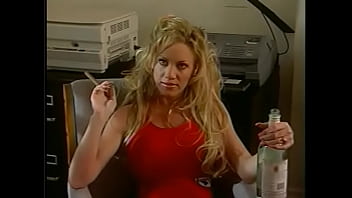 Preview 1 of Kook Porn Mom - Slutty blonde with big elastic tits sucks a horny dick and fucks doggystyle with a muscular stallion