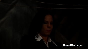 Preview 1 of Bahi Sis - Bound Lesbian Slave Trained With Electric Shocks