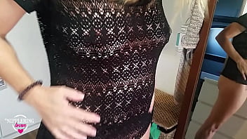 Preview 2 of Hd Pornpros Busty Holly Michael - nippleringlover changing clothes - pierced pussy &amp_ large gauge pierced nipples