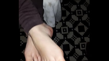 Preview 4 of China Cheating Wife Sex - Westhoeker cum on her feet