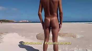 Preview 4 of Virgin Tub - Peladinho na praia (20220203) cdspbisexual