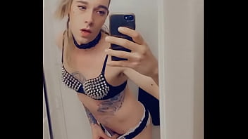 Preview 3 of Granny Porn 3gp - Gorgeous Feminized Tranny gets Super Horny
