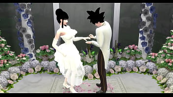 Preview 4 of Xnxx Ebony In The Gym - Dragon Ball Porn Epi 26 La Boda de Goku y su Esposa Chichi muy romantico pero Termina en Netorare Esposa Follada como una Perra Marido Cornudo Dragon Ball Porn Hentai