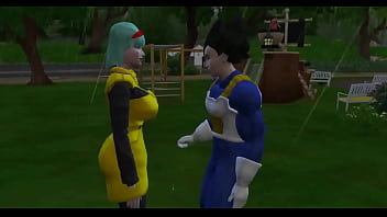 Preview 1 of Prima Culona Dormida - Dragon Ball Porn Epi 23 Bulma Deliciosa Esposa se Casa con su Amado Marido pero es Chantajiada por el Maestro y es Follada por unos Negros el dia de su Boda Netorare Hentai