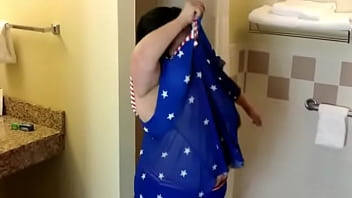 Preview 2 of Rushes Sorority - Sexy BBW Serial Shower Masturbator