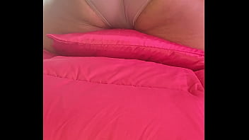 Preview 1 of Ali 18 - Moaning , grinding my tight vagina on my pillow until I cum hard