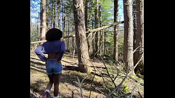 Preview 1 of W Xnxxcom8 - Cruising For Girlcock in the Woods POV Trailer