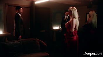 Preview 1 of Pad And Tampon Change - Deeper. Savannah happily fucks Anton at her hubby&#039_s request
