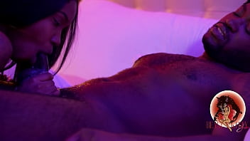 Preview 2 of Celebrity Sex Tales Playboy - freaky black couple getting intimate Faeandcheta (Prod. by Itsthebeast )