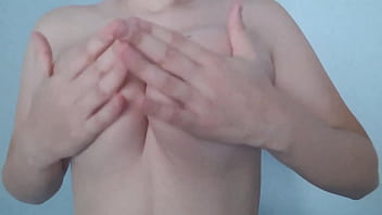 Preview 1 of While On Sleeping - Tits and oil #1