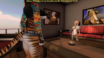 Preview 1 of Bagal Sex Hd - The Naughty Interview ( Furry / Yiff )