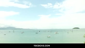 Preview 1 of Thin Noyi - TS Sabrina Suzuki playing with her massive cock