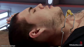 Preview 1 of Niggers Stink - Bound cop anal fucked by TS clone