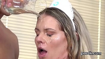 Preview 3 of 60 Years Old Man Sex - Exceptional hottie gets her juicy kitty entire of warm piss and squirts