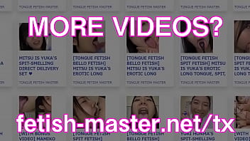 Preview 4 of Xinxx Videos Hd - Japanese Asian Tongue Spit Face Nose Licking Sucking Kissing Handjob Fetish - More at fetish-master.net