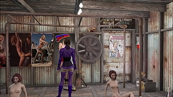 Preview 1 of Up Skirt Taxi - Fallout 4 Special Fashion Series