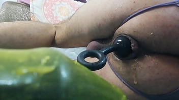 Preview 2 of Hind Sone - Anal beads coming out slow