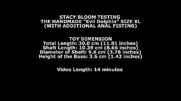 Preview 2 of Xxxx Videos Girl And Boy - Anna de Ville &amp_ Stacy Bloom Testing The Handmade Dolphin Size XL and Khun XL (With Additional Anal Fisting) TWT157