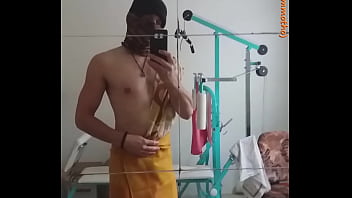 Preview 1 of Bend Me Over And Rape Me Hard - Sexy Naked Man Is Jerking Off on Blanket (Tom Ondra Motho)