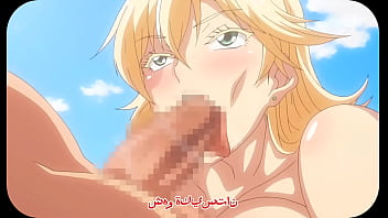 Preview 2 of Two Hot Boys Fucking Girl - Fucking hot blonde in gangbang on the beach