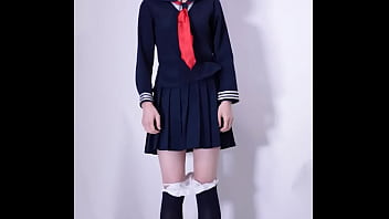 Preview 4 of Free Koss - undress panties while wearing a skirt.