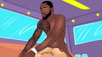 Preview 2 of Rajwabxyz Com - Tattoo bubble butt Latina gets her phat ass slammed by bbc cartoon parody