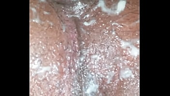 Preview 2 of Facesitting While Working Anysex - Anal inflatable blasting ass and come out red roses n creams