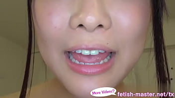 Preview 1 of Nsfw Nude - Japanese Asian Tongue Spit Face Nose Licking Sucking Kissing Handjob Fetish - More at fetish-master.net