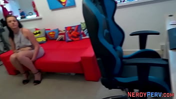 Preview 2 of Police Woman In Forest - Big tit brit sucking dick