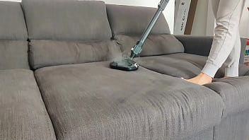 Preview 1 of Hd Sex5020 - hiden camera caught cousin inside the sofa showing feet soles