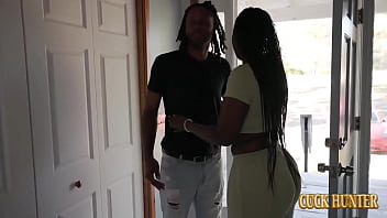 Preview 1 of Shuking Hard - Thick Ass Ebony Wife Punish Husband For Forgetting Anniversary By Riding a BBC