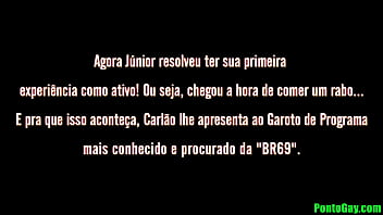 Preview 3 of Wife Shared Bent Over Hotel Sex - J&uacute_nior perdeu o caba&ccedil_o da rola e tamb&eacute_m da bundinha - &quot_BR69&quot_ A Rodovia do Sexo