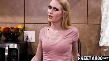 Preview 1 of Milking Dry Joi - 19yr Old Blonde Step Daughter Will Do Anything To See Her Black Stepdad&#039_s BBC - Full Movie On FreeTaboo.Net